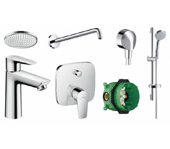 Комплект змішувача на змиві Hansgrohe Talis E