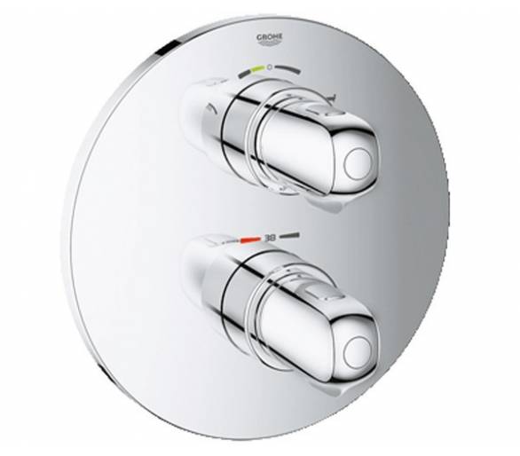 ᐉ Терморегулятор Grohtherm 1000 Bath з вбудованим 2-х стороннім перемикачем, прихований. установка, хром купити в Києві за вигід