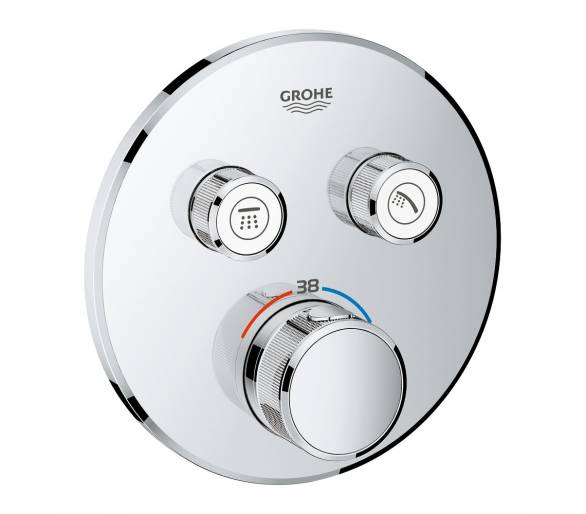 ᐉ Циркуляційний душ SmartControl Shower, екстер'єр, 2-х вихідний, хром купити в Києві за вигідною ціною. Доставка по Україні. Га