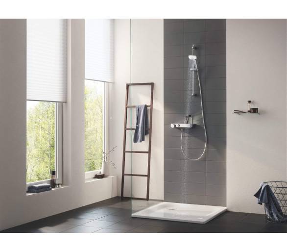 ᐉ Терморегулятор Grohtherm SmartControl з душовим набором купити в Києві за вигідною ціною. Доставка по Україні. Гарантія