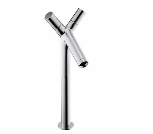 ᐉ Міксер HANSGROHE Axor Starck на тюльпанових (атласних) високих рогах купити в Києві за вигідною ціною. Доставка по Україні. Ав