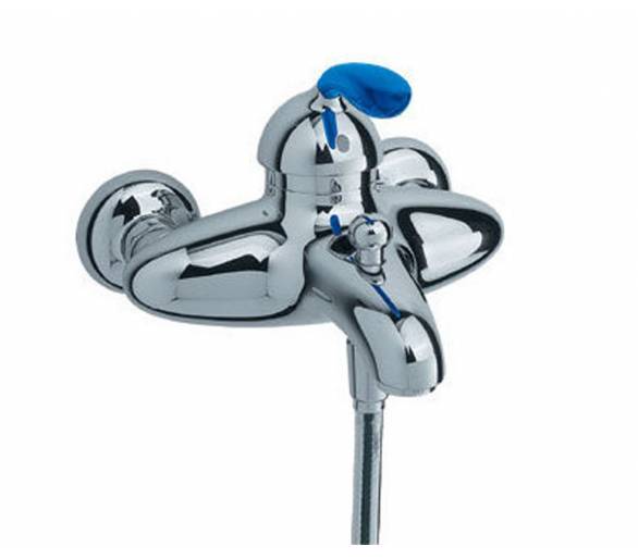 ᐉ Міксер HANSGROHE Aхor Azzur для лазні (блакитний) купити в Києві за вигідною ціною. Доставка по Україні. Гарантія