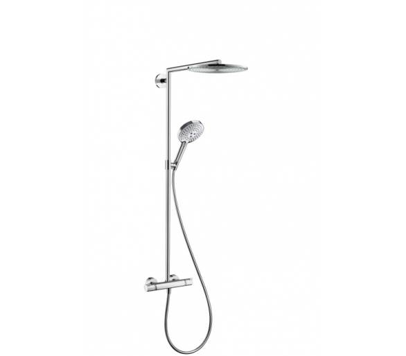 ᐉ Raindance Select 300 Air 1jet Showerpipe Душевая система с термостатом, хром  купить в Киеве по выгодной цене. Доставка по Укр