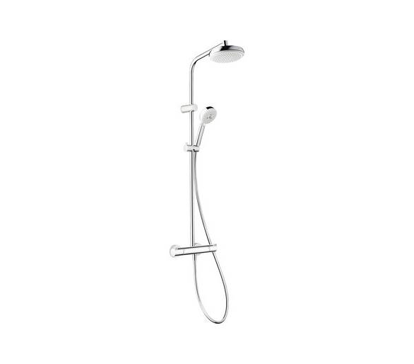 ᐉ MyClub 180 Showerpipe, белй/хром  купить в Киеве по выгодной цене. Доставка по Украине. Гарантия