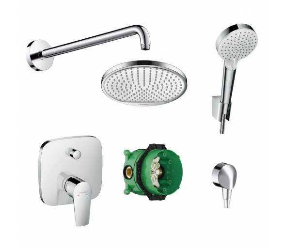 ᐉ Набір Talis E Flush (71745000+01800180+26694400+27413000+26723000+27454000) купити в Києві за вигідною ціною. Доста