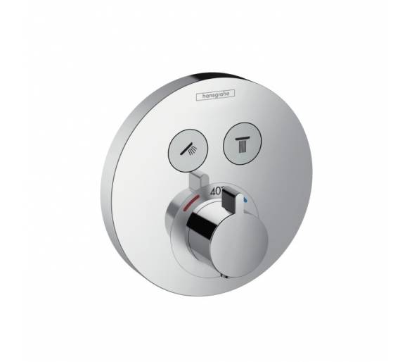 Душ Select S Терморегулятор для двох споживачів, CM Hansgrohe купити в Києві за вигідною ціною. Замовити онлайн в магазі онлайн