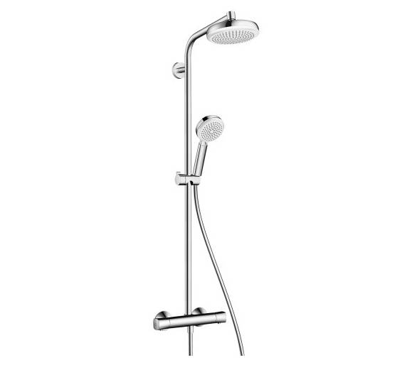 Душова система Crometta 160 Shower з терморегулятором Hansgrohe купити в Києві за вигідною ціною. Замовити онлайн в інтернеті фо
