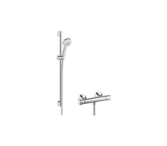 Душовий набір Crometta 100 Vario Combi Shower, 0,90м Hansgrohe купити в Києві за вигідною ціною. Замовити онлайн в інтернет-мага