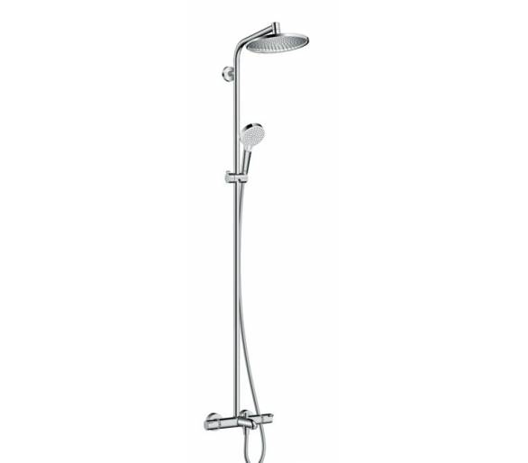 Crometta S 240 Showerpipe Душевая система для ванны  Hansgrohe купить в Киеве по выгодной цене. Заказать онлайн в интернет магаз