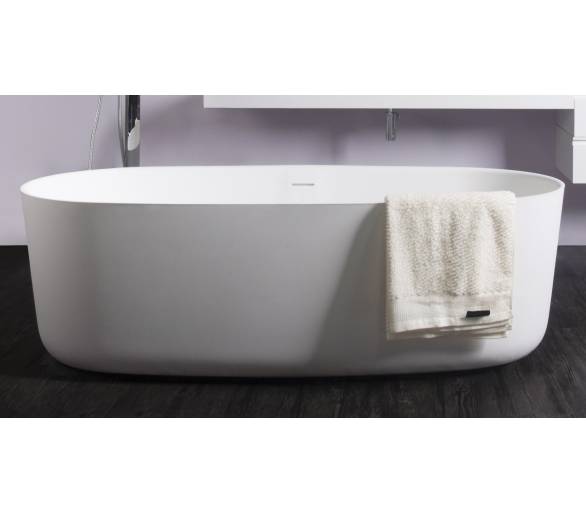 Ванна отдельностоящая каменная Solid surface 1680*800*530mm  Volle купить в Киеве по выгодной цене. Заказать онлайн в интернет м