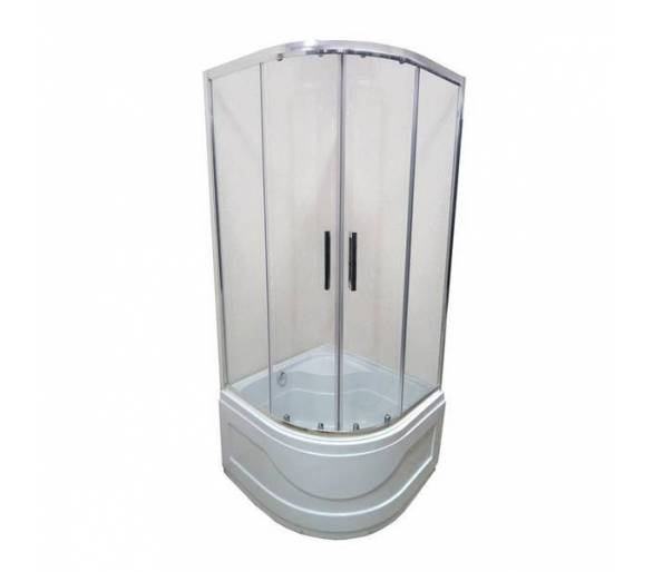 Душова кабіна Veronis KV-3-80 80x80 прозора
