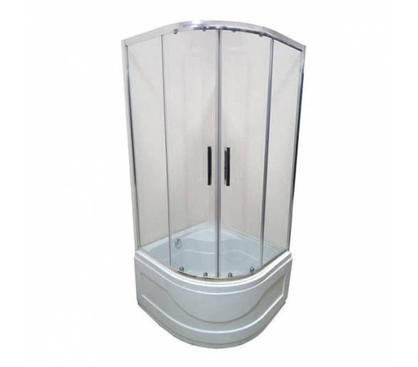 Душова кабіна Veronis KV-3-90 90x90 прозора