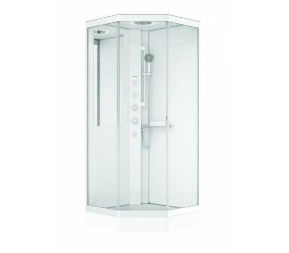 ГІДРОМАСАЖНА КОРОБКА AM PM ДОРОГОЦІННИЙ КАМІНЬ 90x90см W90C-018-090WTA