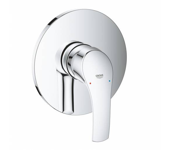 ᐉ Змішувач Eurosmart Shower SM одноважільний на 1 вихід купити в Києві за вигідною ціною. Доставка по Україні. Гарантія