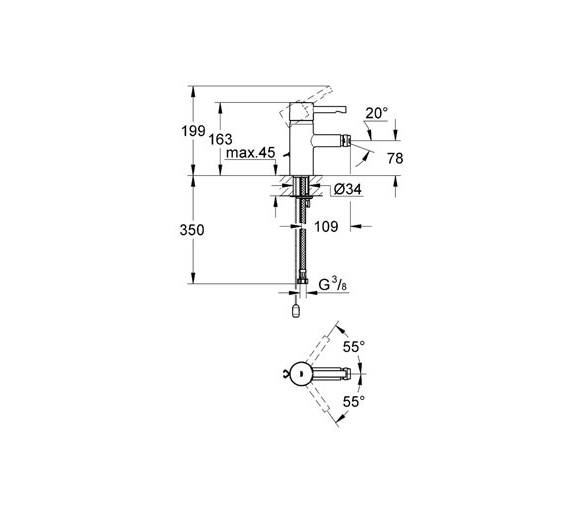 ᐉ Essence Bidet Mixer купити в Києві за вигідною ціною. Доставка по Україні. Гарантія
