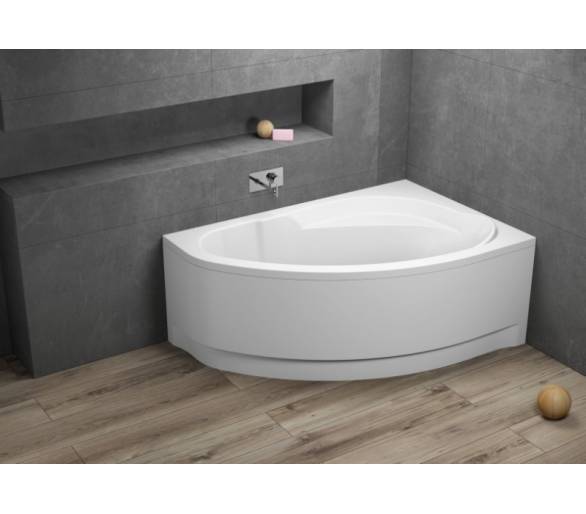 Акриловая ванна Polimat Marea 160x100 асимметричная левая