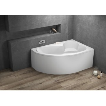 Акриловая ванна Polimat Mega 160x105 асимметричная правая