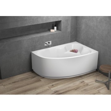 Акрилова ванна Polimat Noel 140x90 асиметрична ліва