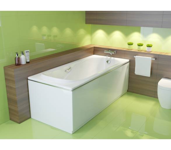 Акрилова ванна Riva Pool Carlo 170х75 см з ручками