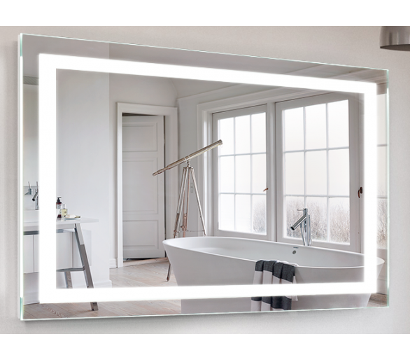 Зеркало для ванной Livo 100x80 см с подсветкой