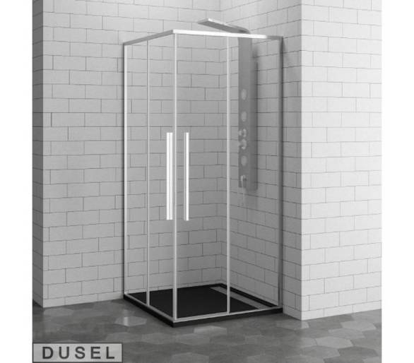 Душова кабіна Dusel DL194 Chrome 90x90x190 см