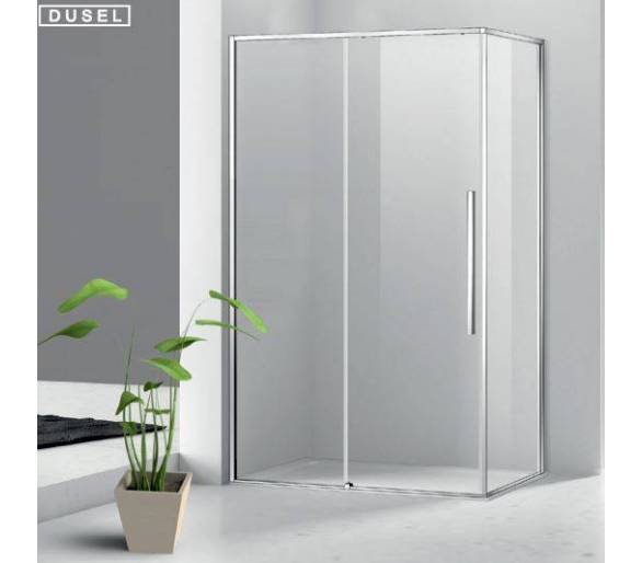 Душова кабіна Dusel DL191/195 Chrome 120х80 см.