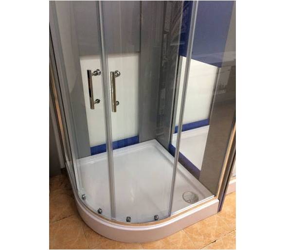 Душевая кабина 90x90 Dusel А-511 тонированное стекло