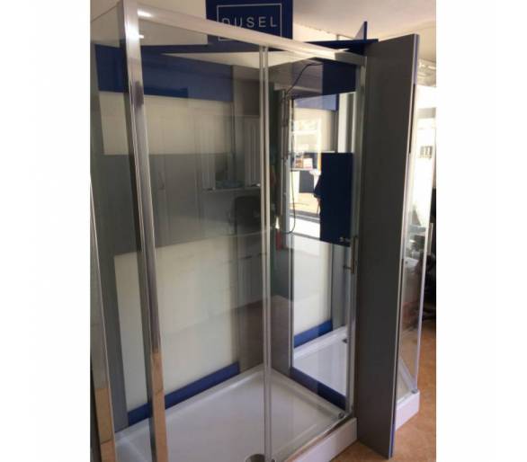 Душова кабіна Dusel А-515 скло прозоре 120х90х190