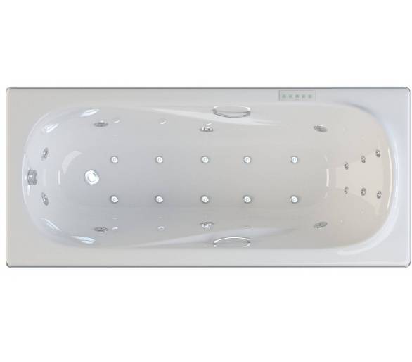 Гидро- аэромассажная ванна Riva Pool Carlo 170x75 HydroAeroOPTIMA