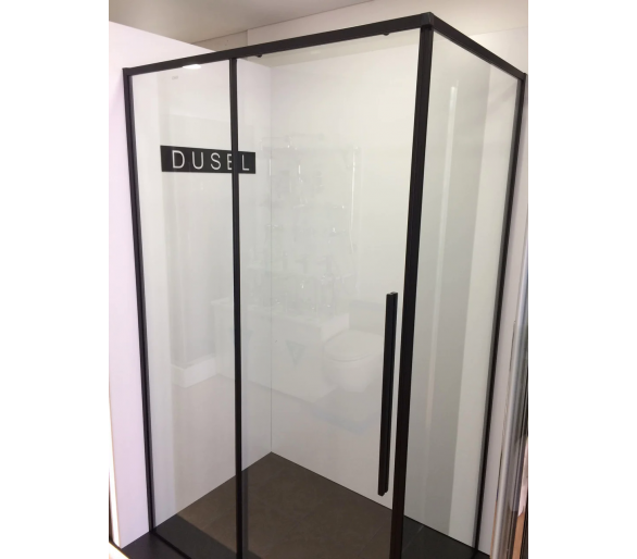 Душова кабіна 120x80x195 Dusel DL191Black Matt