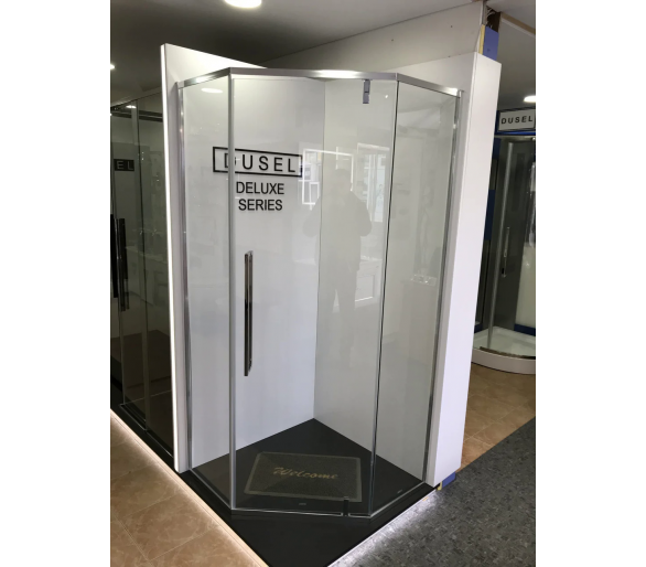 Душевая кабина DUSEL DL197 Chrome 90x90 см