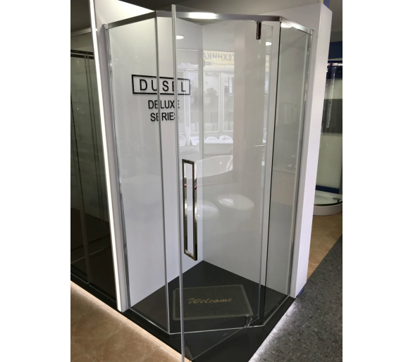 Душевая кабина DUSEL DL197 Chrome 90x90 см