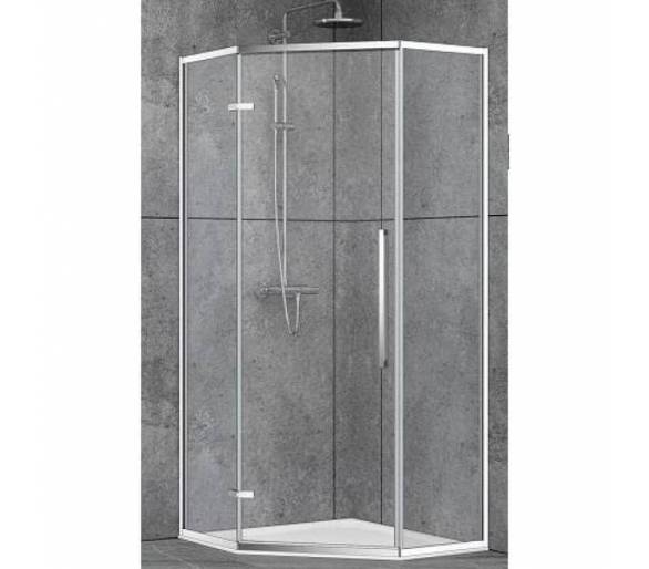 Душова кабіна Dusel DL197H Chrome 90x90x190 чітка glass.santehdom.kiev.ua