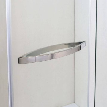 Пятиугольная душевая кабина TALÁNY 90x90x190см  профиль хром, стекло прозрачное 10мм