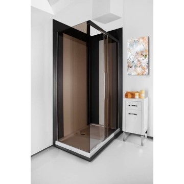 Душевая кабина LARGO 120x80x195 см без поддона правая