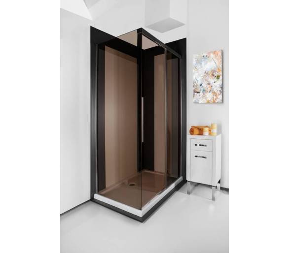 Душова кабіна LARGO 120х80х195 см без правого лотка