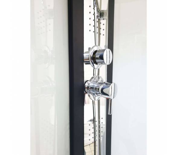 ᐉ Гидромассажный бокс Veronis BKN-4-80 white 80x80x215 купить в Киеве по выгодной цене. Доставка по Украине. Гарантия