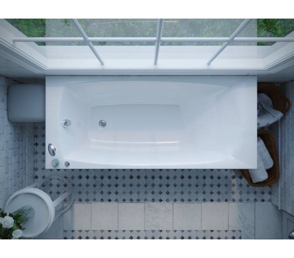 ᐉ Ванна акриловая WGT® Rialto Lido 170x75 прямоугольная купить в Киеве по выгодной цене. Доставка по Украине. Гарантия
