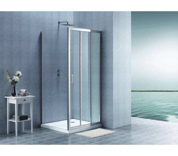 Душова кабіна EGER LEXO 100x80x195см без піддону