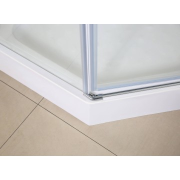 П'ятикутна душова кабіна EGER STEFANI 90x90 з піддоном