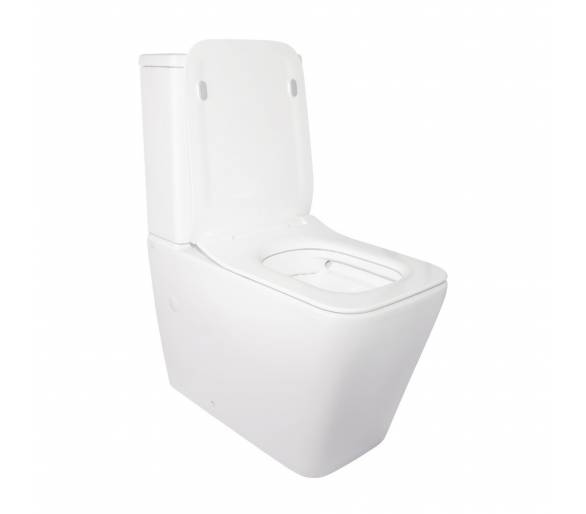 Унитаз-компакт Qtap Crow безободковый с сиденьем Soft-close
