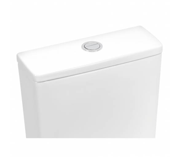Унитаз-компакт Qtap Virgo безободковый с сиденьем Soft-close