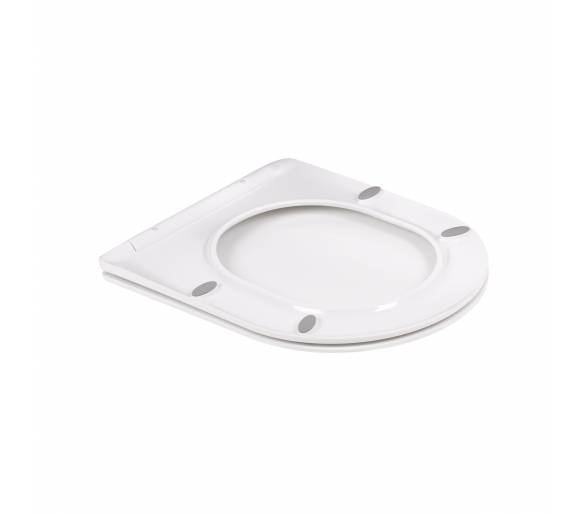 Вуличний туалет Qtap SWAN без обода з сидінням Soft-close QT16223178W