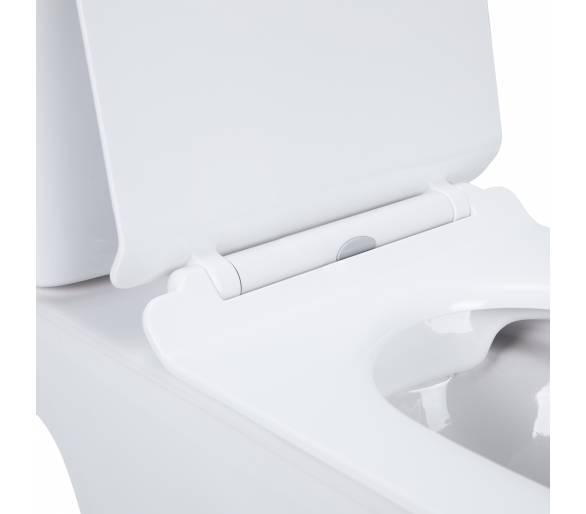 Компактний унітаз Qtap Presto без обода з сидінням Soft-close