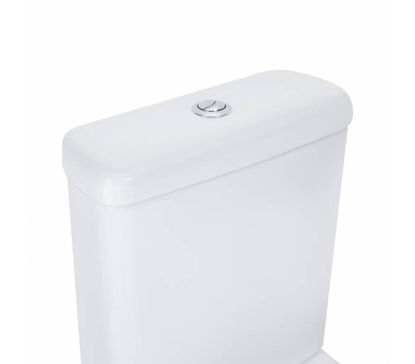 ᐉ Унитаз-компакт Qtap Cardinal безободковый с сиденьем Soft-close купить в Киеве по выгодной цене. Доставка по Укра