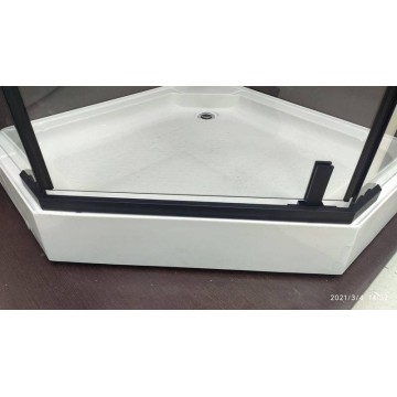 Душевая кабина Veronis KN-8-15 Black 90x90x205 с поддоном