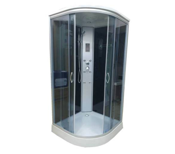 Гідромасажний бокс Atlantis AKL 100P-T GR 100x100x215см.