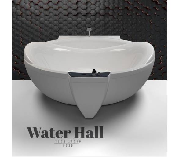 ᐉ Акрилова ванна WGT Water Hall окремо стоїть 199 * 161 Легко купити в Києві за вигідною ціною. Доставка по Україні. Гарантія