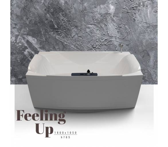 ᐉ Акриловая ванна WGT Feeling Up отдельностоящая 180*105 Easy купить в Киеве по выгодной цене. Доставка по Украине. Гарантия
