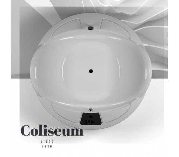 ᐉ Акриловая ванна WGT Coliseum отдельностоящая 180*180 Easy купить в Киеве по выгодной цене. Доставка по Украине. Гарантия